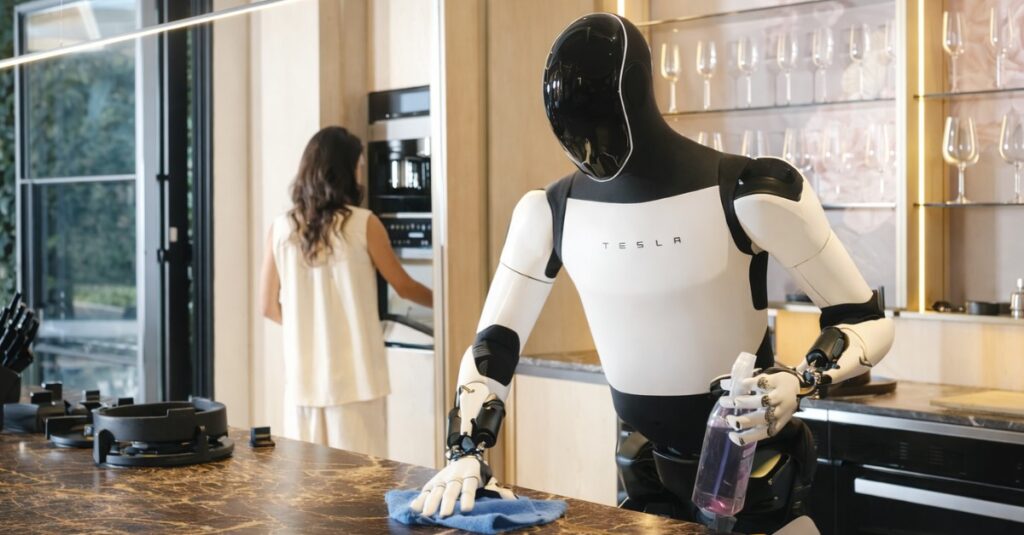 Elon-Musk-indica-que-los-robots-humanoides-optimus-de-tesla-podrian-comercializarse-desde-finales-del-2027